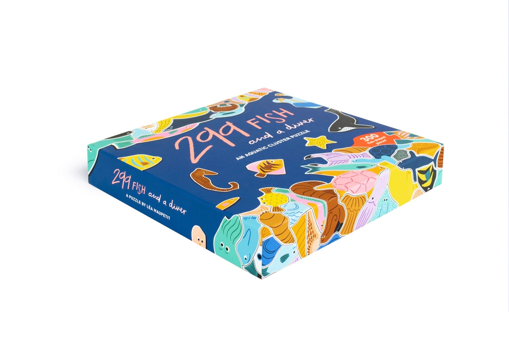 299 Fish (and a diver) by Léa Maupetit, Laurence King Publishing
