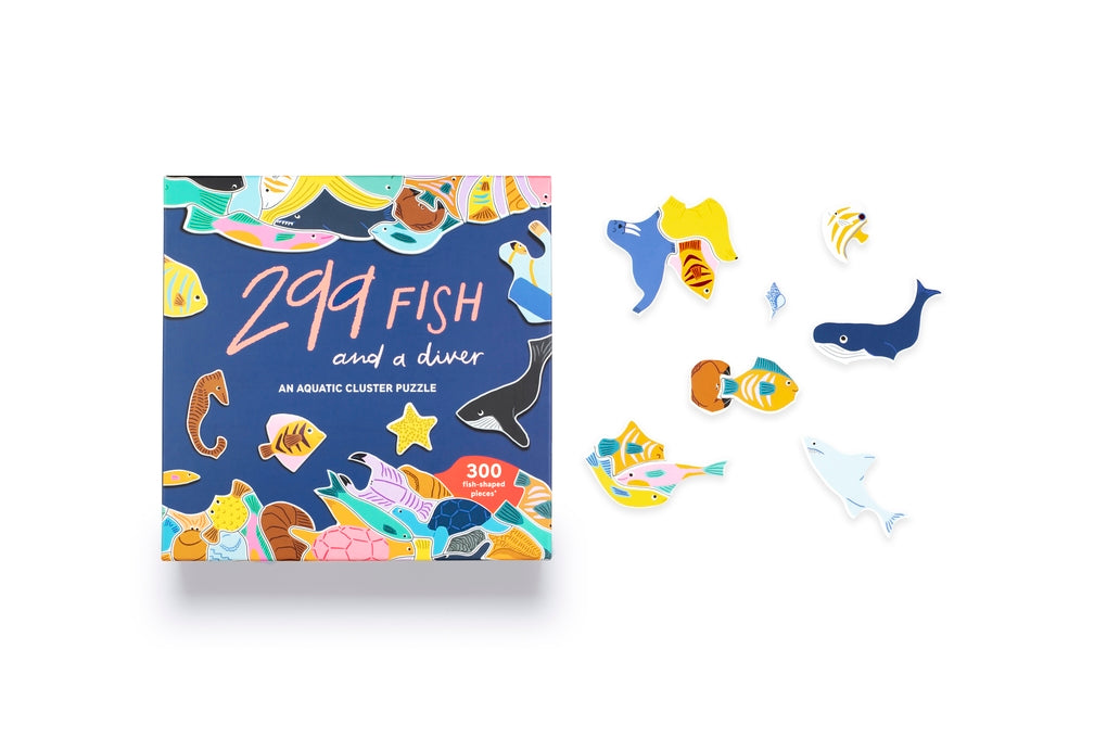 299 Fish (and a diver) by Léa Maupetit, Laurence King Publishing