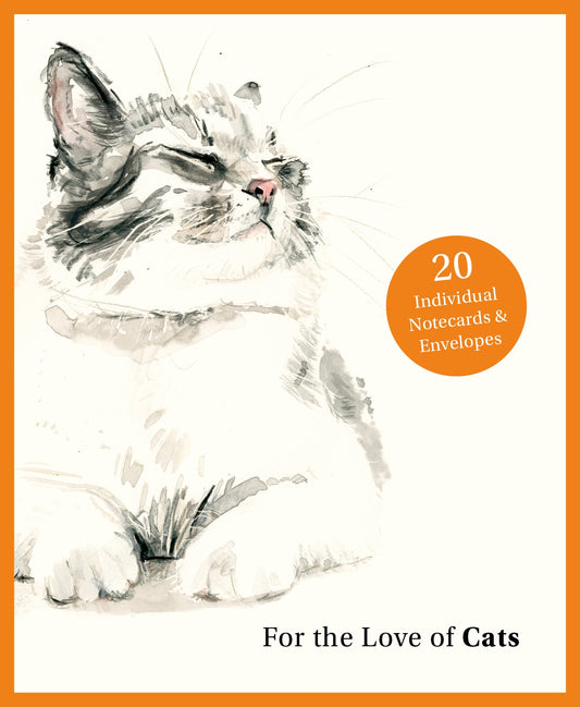 For the Love of Cats: 20 Individual Notecards and Envelopes by Ana Sampson