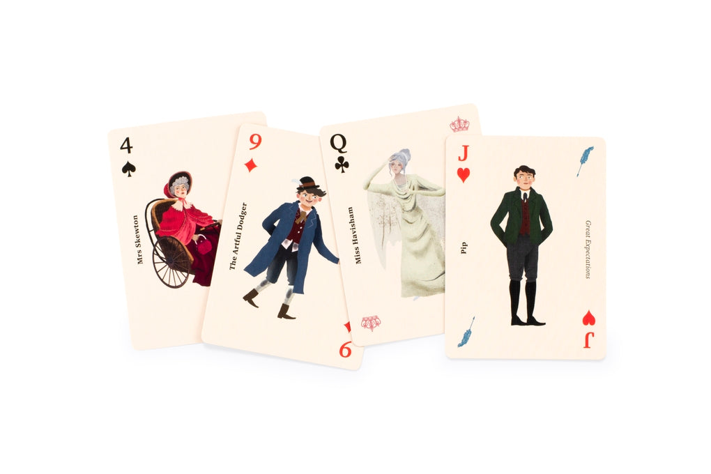 Charles Dickens Playing Cards by John Mullan, Barry Falls