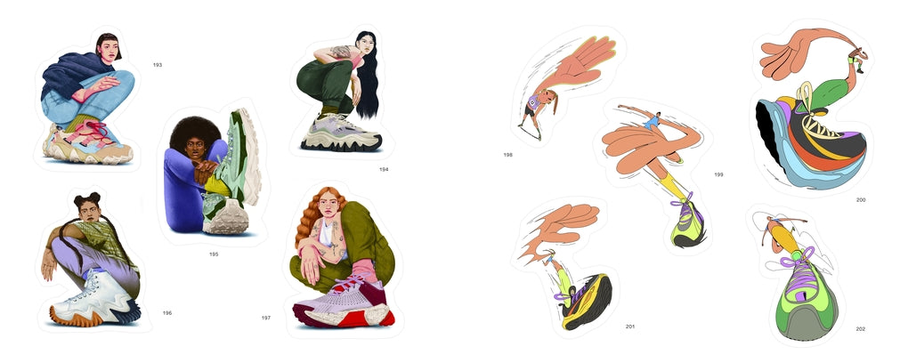 Stickerbomb Sneakers by Stickerbomb