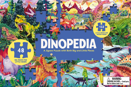 Dinopedia Jigsaw Puzzle by Good Wives and Warriors, Good Wives and Warriors