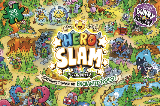Jamie Smart’s Hero Slam Jigsaw Puzzle by Jamie Smart, Jamie Smart