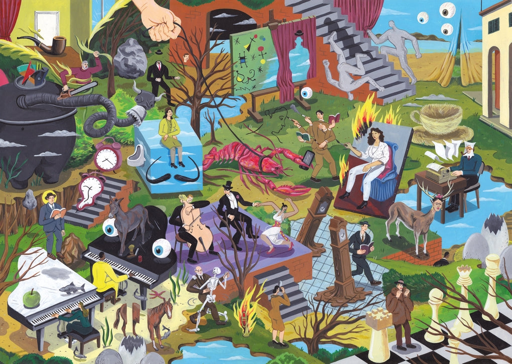 The Story of Surrealism 500 pieces by Brecht Vandenbroucke