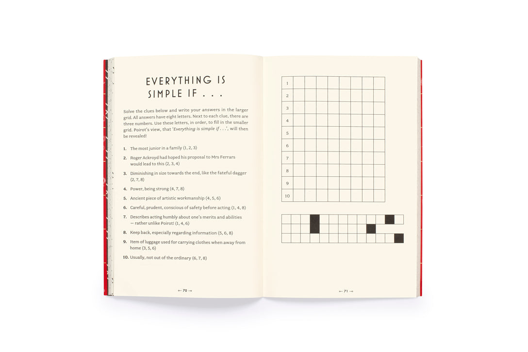 The Official Poirot Puzzle Book