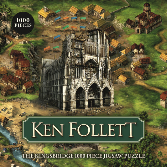 Ken Follett: The Kingsbridge 1000-piece jigsaw puzzle by  Anonymous