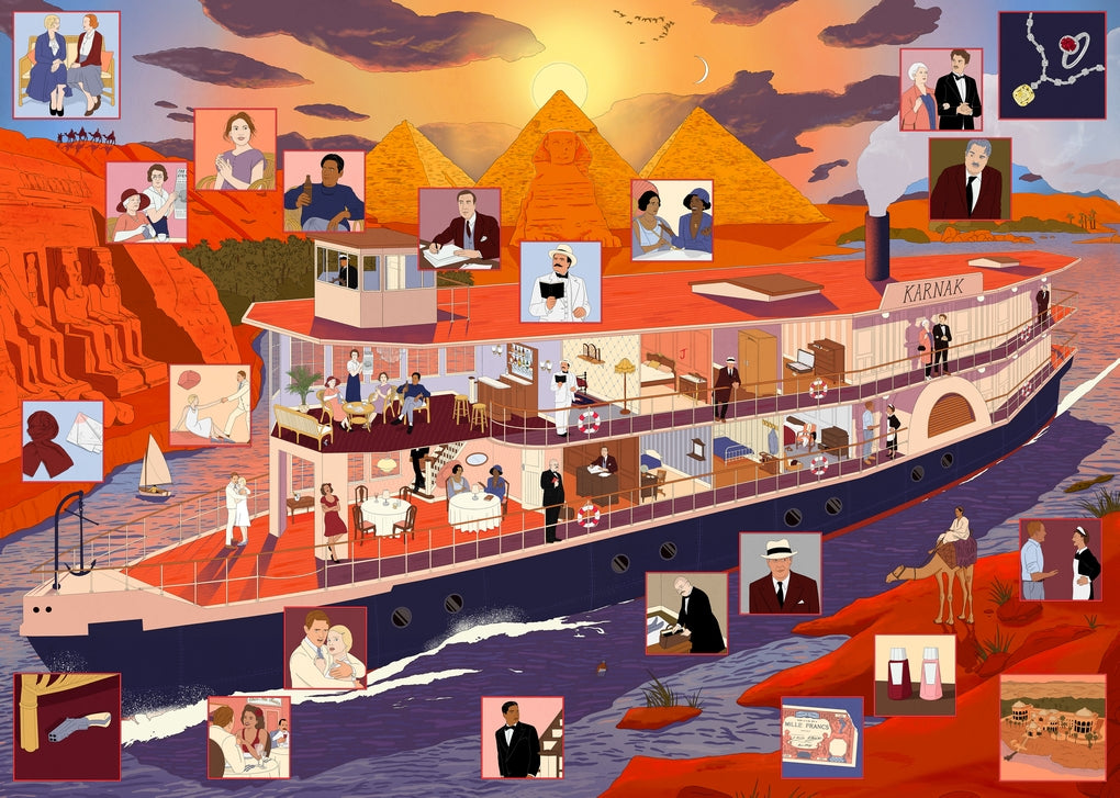 The World of Agatha Christie: Death on the Nile by Ruby Ash