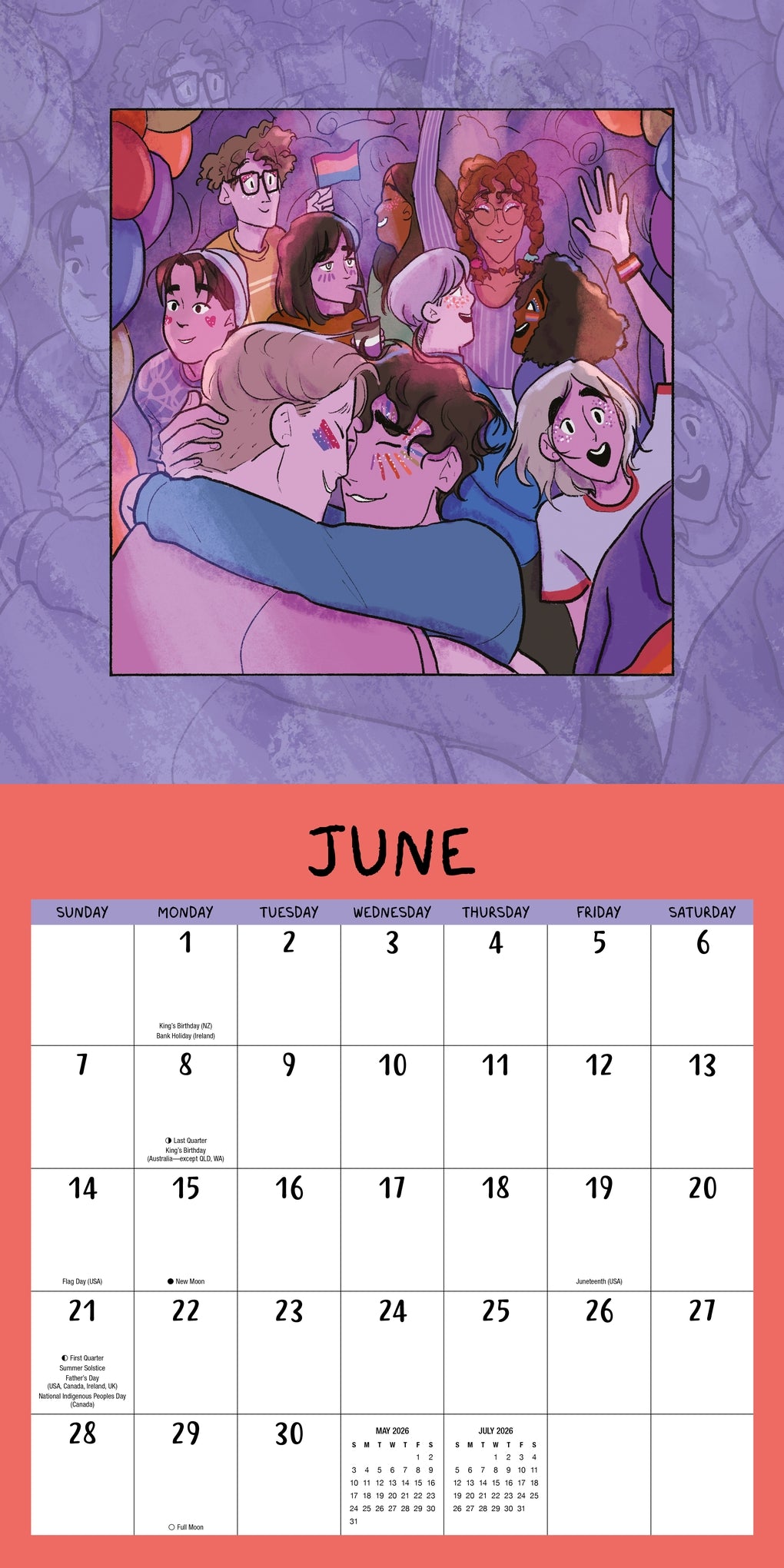 The Heartstopper 2026 Calendar by Alice Oseman