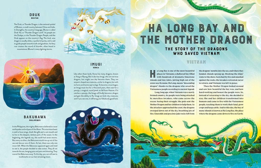 The Dragon Atlas by Pham Quang Phuc, Anna Claybourne