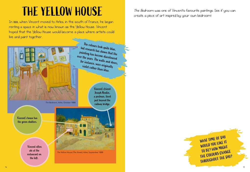 Make Art with Van Gogh: An Art Activity Book