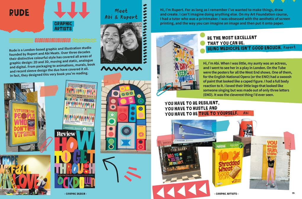 Create! How to unleash your creative superpowers by RUDE