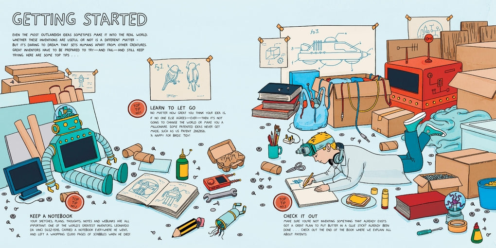 My Amazing Inventions Sketchbook by Lisa Regan, Andrew Rae