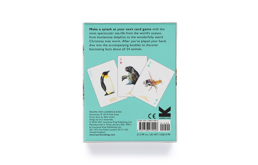 Ocean Playing Cards by Holly Exley, Magma Publishing Ltd