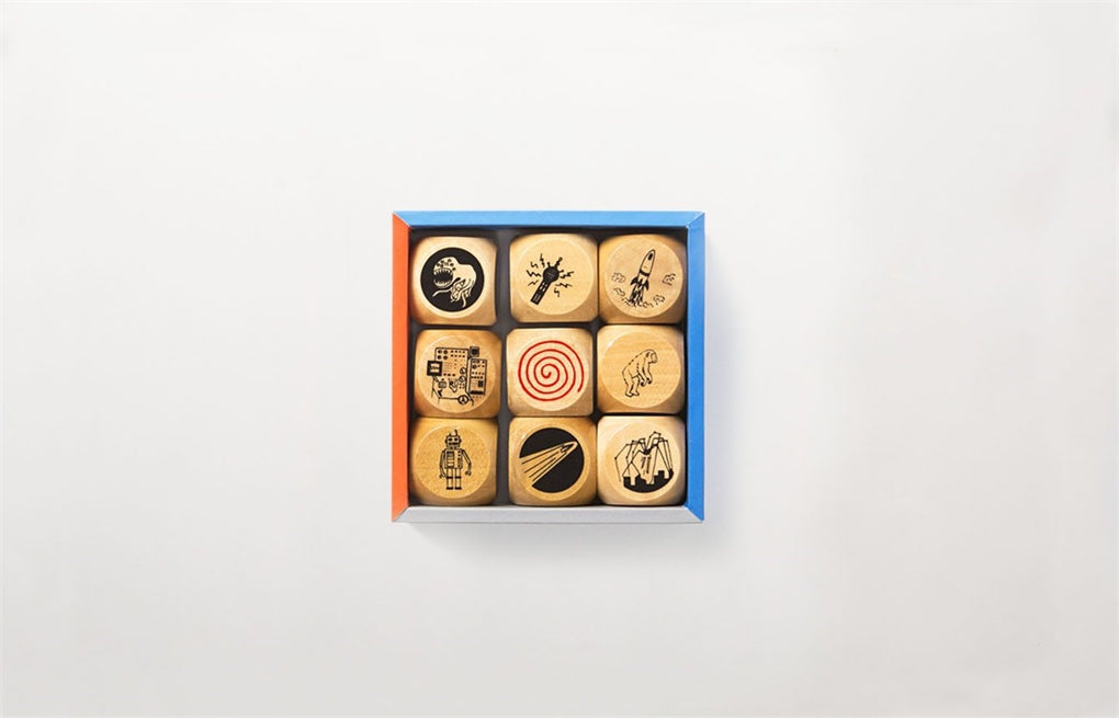 Space Travel Dice by Hannah Waldron