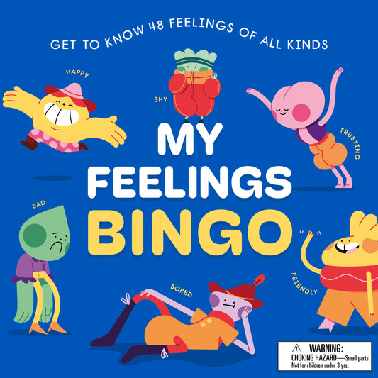 My Feelings Bingo by Emily Midouhas, Bee Grandinetti