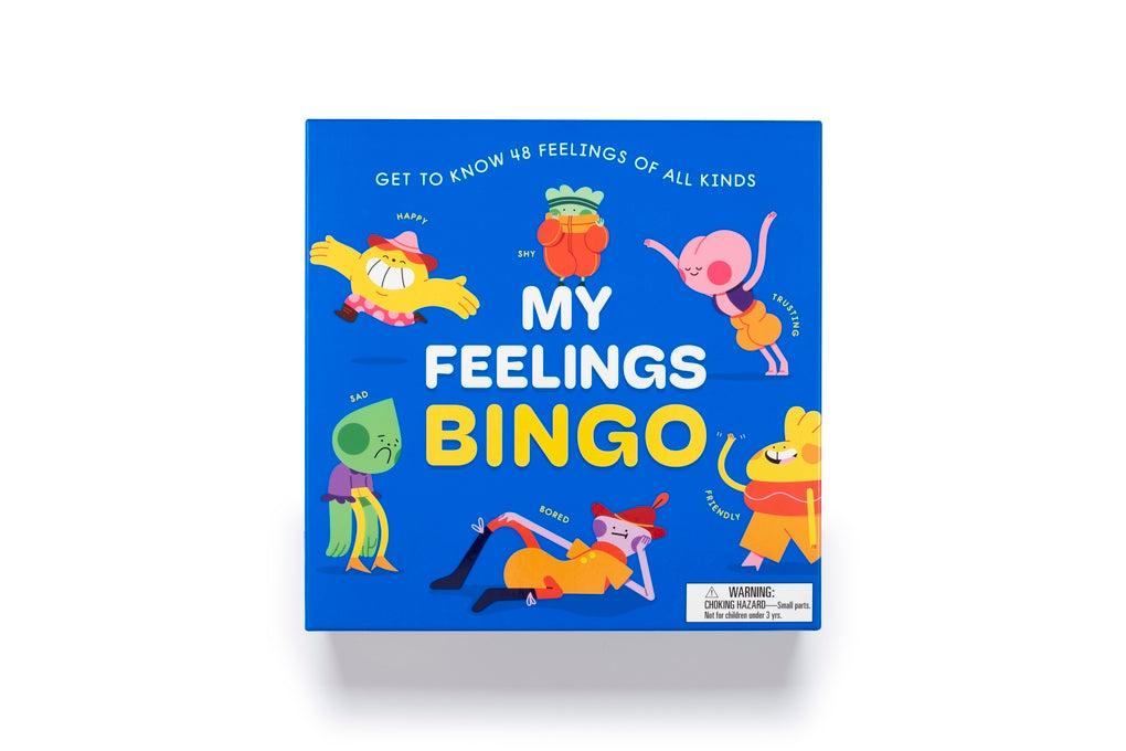 My Feelings Bingo by Emily Midouhas, Bee Grandinetti