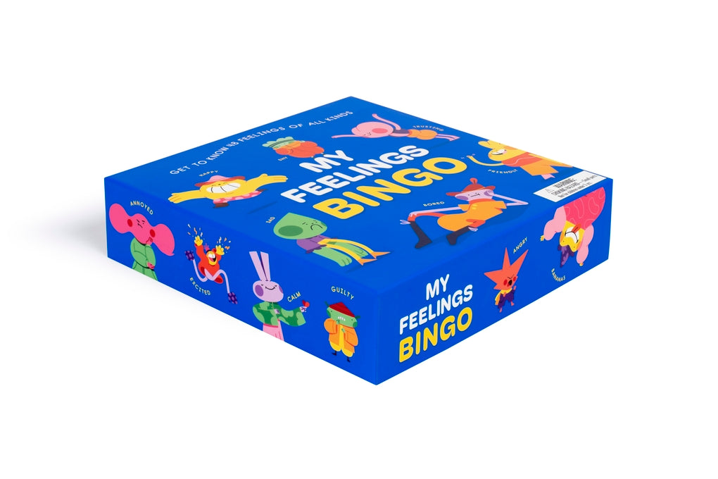 My Feelings Bingo by Emily Midouhas, Bee Grandinetti