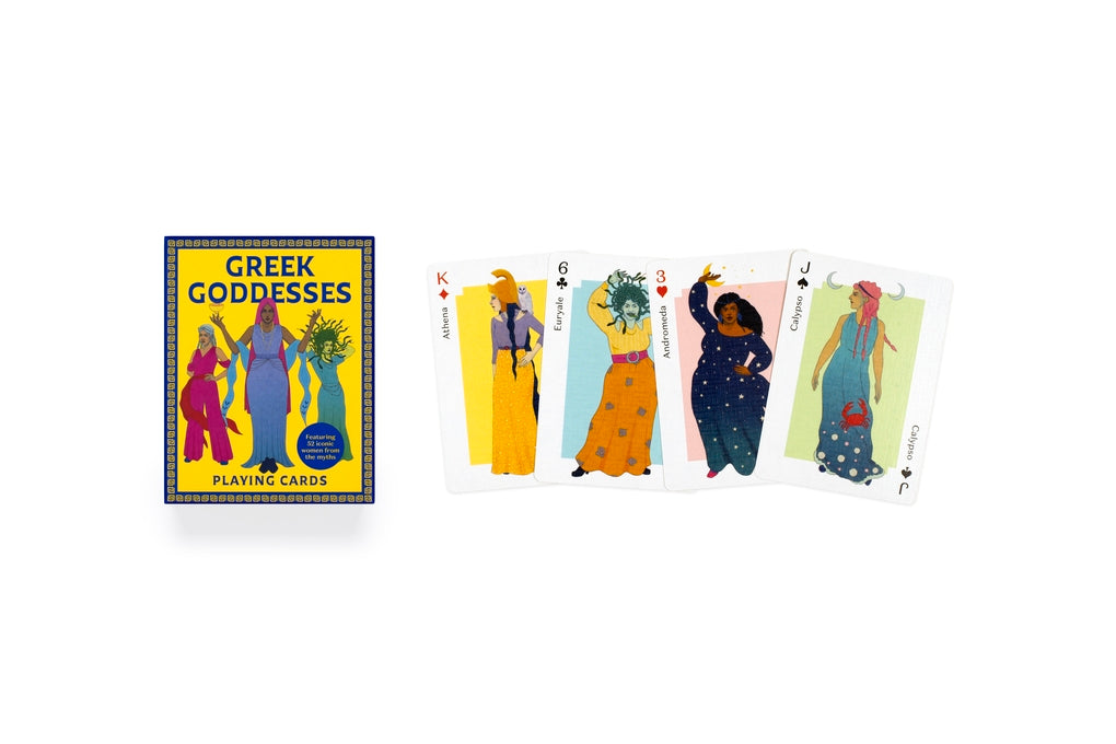 Greek Goddesses Playing Cards by Natalie Haynes, Natalie Foss