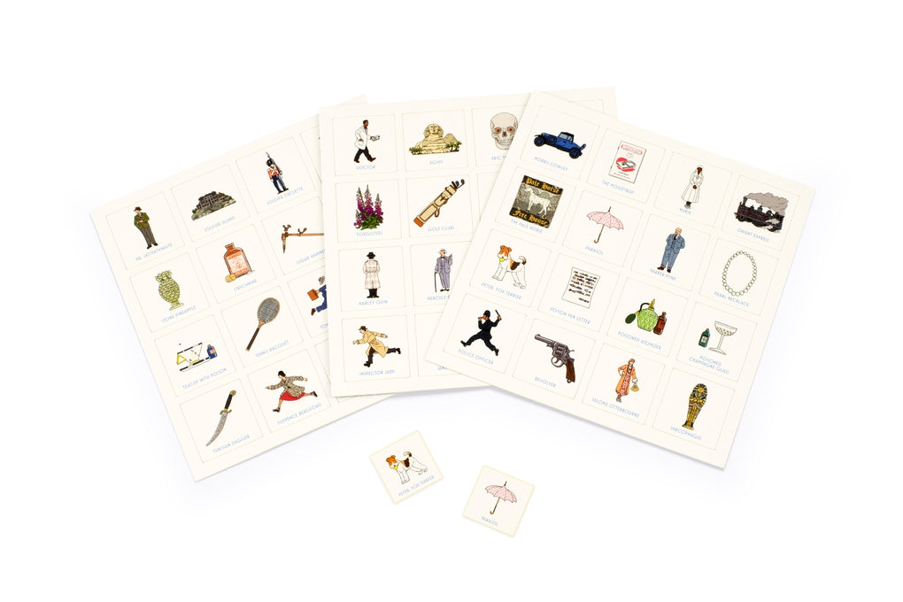 Agatha Christie Bingo by Ilya Milstein