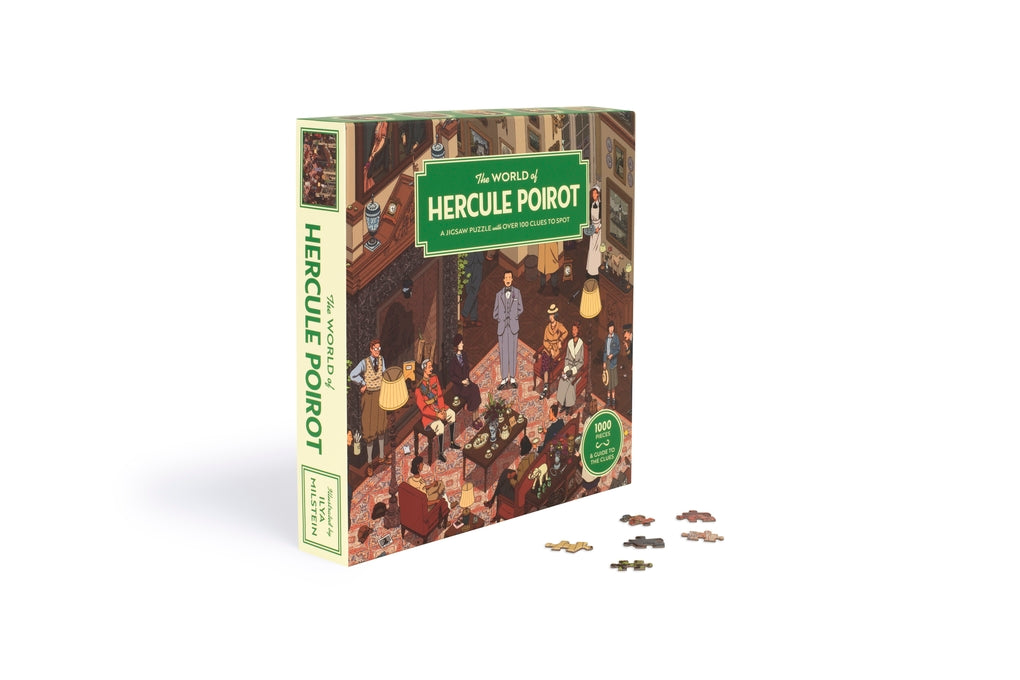 The World of Hercule Poirot: A 1000-piece Jigsaw Puzzle with over 100 Clues to Spot: A Gift for Fans of Agatha Christie : Agatha, Christie ltd The World of Hercule Poirot: A 1000-piece Jigsaw Puzzle with over 100 Clues to Spot: A Gift for Fans of Agatha Christie : Agatha, Christie ltd