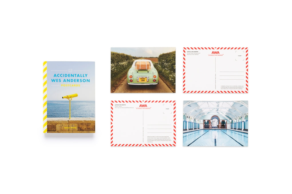Accidentally Wes Anderson Postcards by Wally Koval