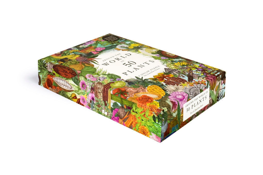 Around the World in 50 Plants by Jonathan Drori, Lucille Clerc