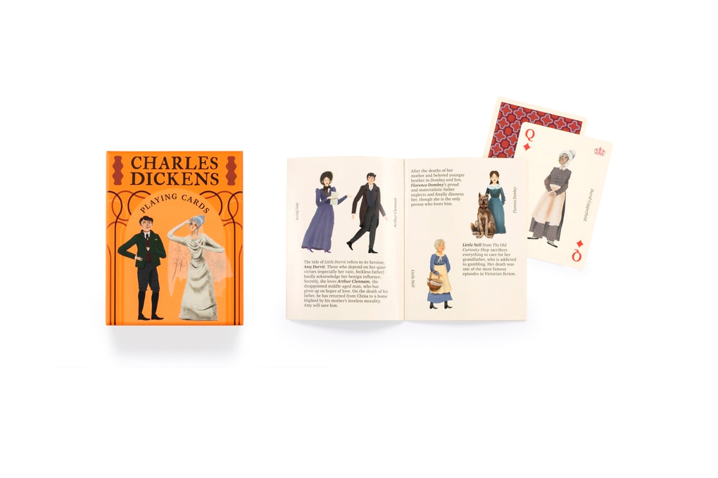 Charles Dickens Playing Cards by John Mullan, Barry Falls