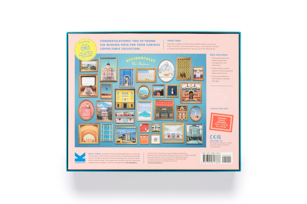 Accidentally Wes Anderson Jigsaw Puzzle by Wally Koval
