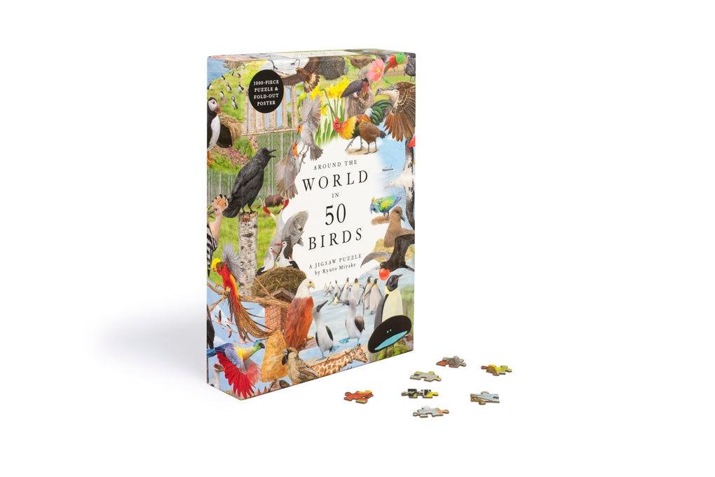 Aazon.co: Around The World in 50 Birds 1000 Piece Puzzle Aazon.co: Around The World in 50 Birds 1000 Piece Puzzle