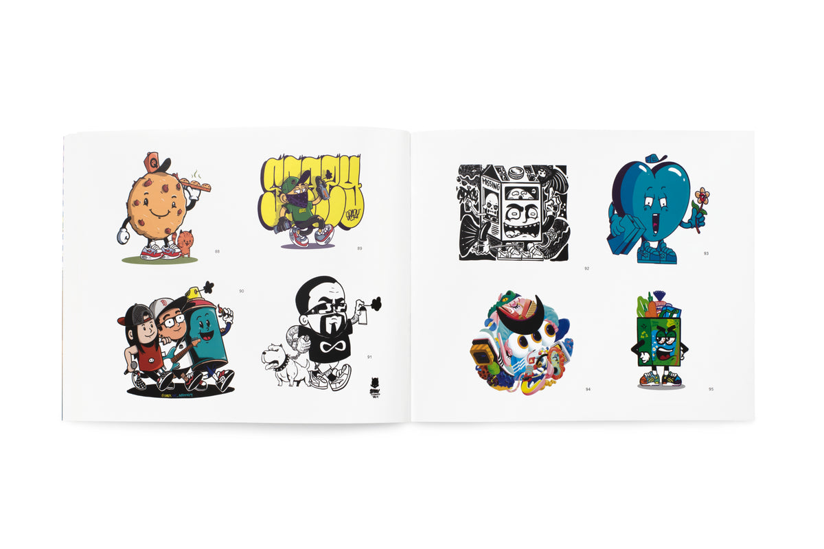 Stickerbomb Sneakers