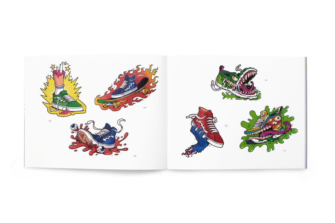 Stickerbomb Sneakers