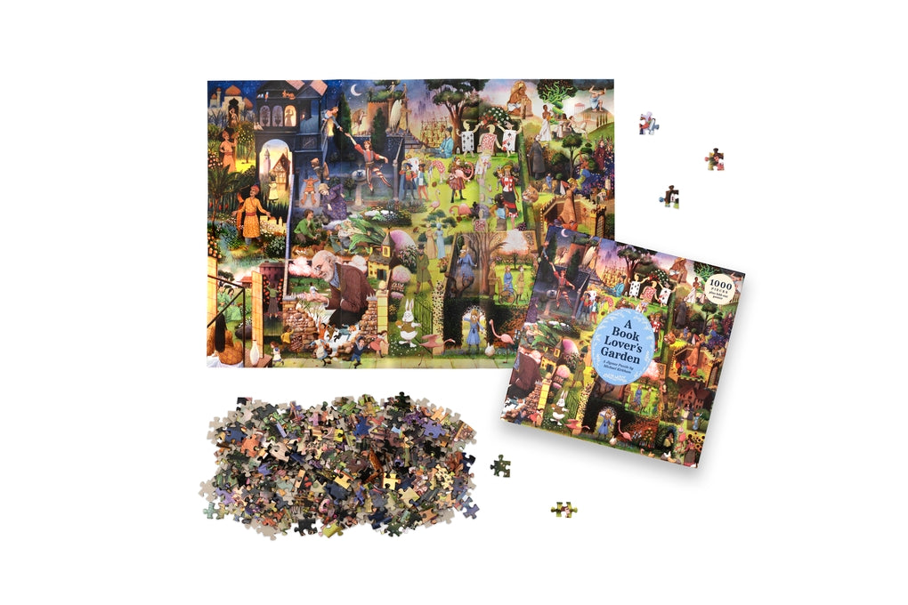 Laurence King A Book Lover's Garden Puzzle - 1000 Piece Laurence King A Book Lover's Garden Puzzle - 1000 Piece