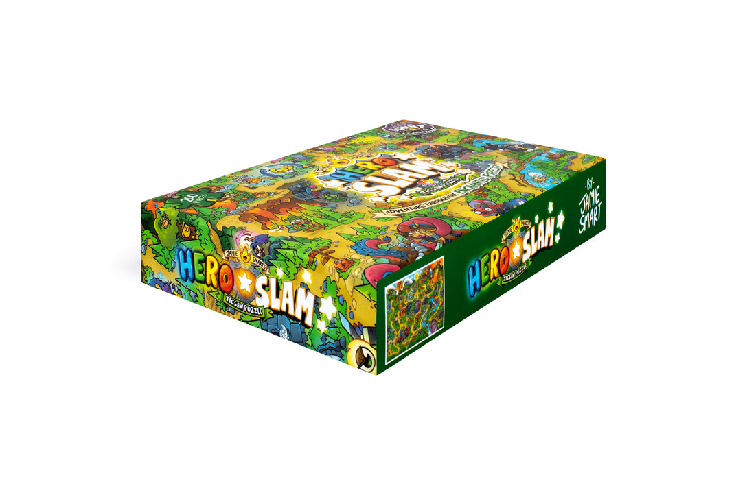 Jamie Smart’s Hero Slam Jigsaw Puzzle: 200 pieces
