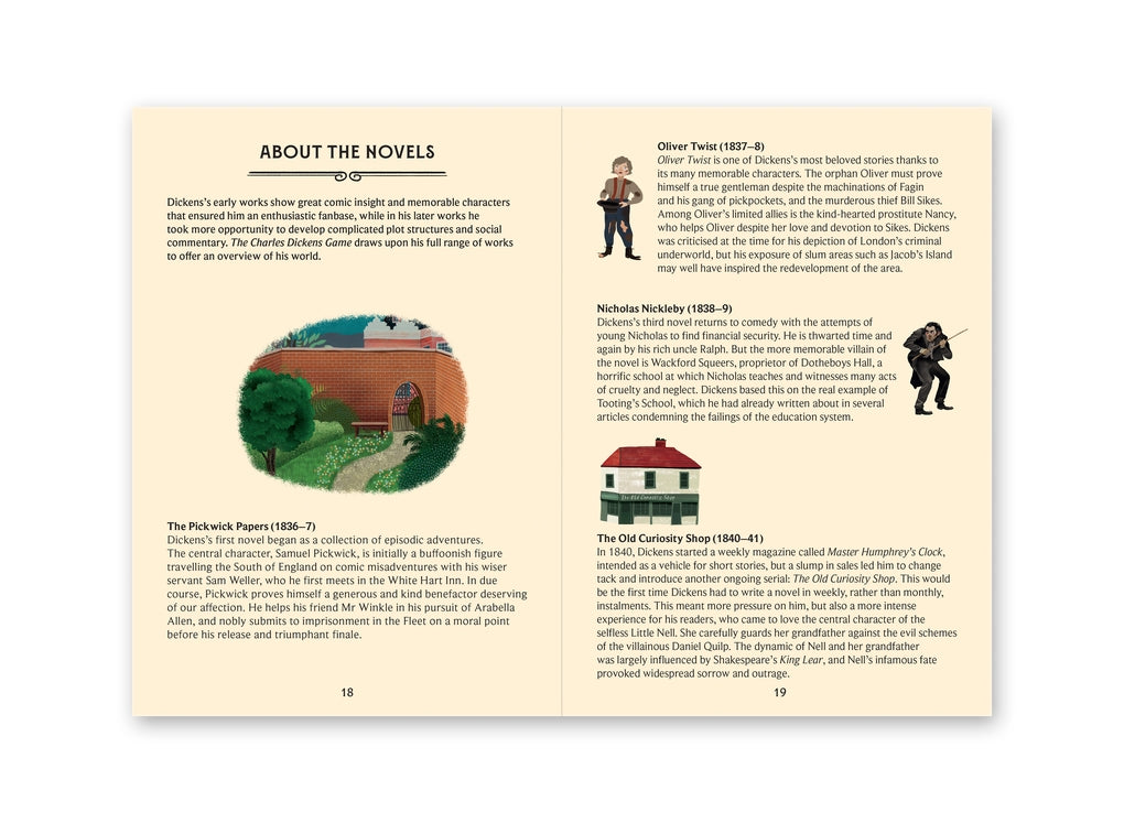 The Charles Dickens Game by Ellie Dix