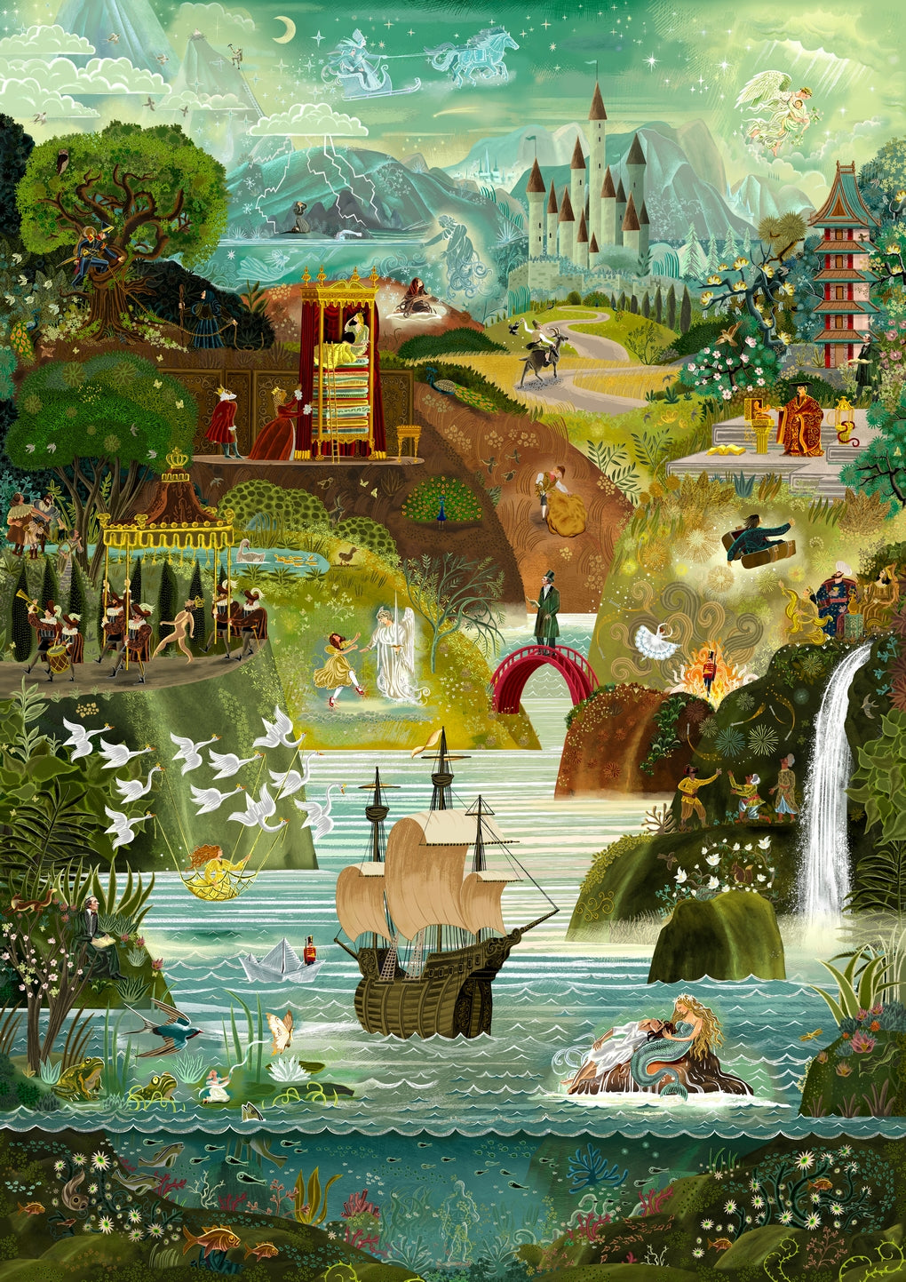 The World of Hans Christian Andersen's Fairy Tales by Adam Simpson, Matthew Grenby