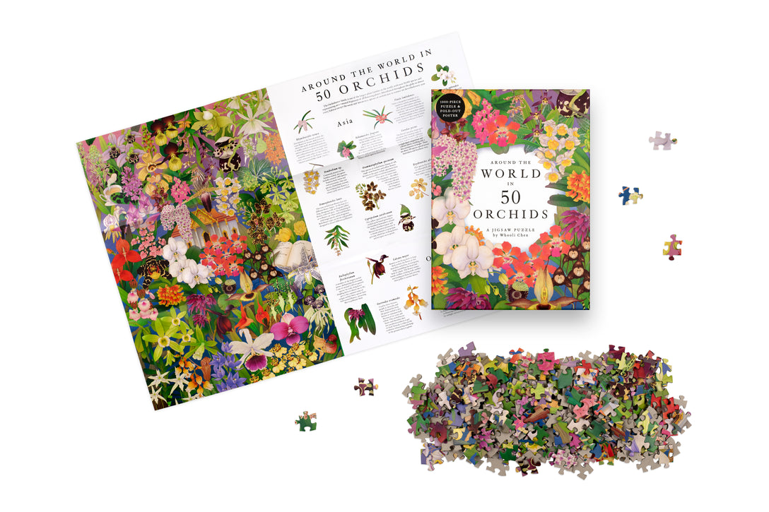 Around the World in 50 Orchids