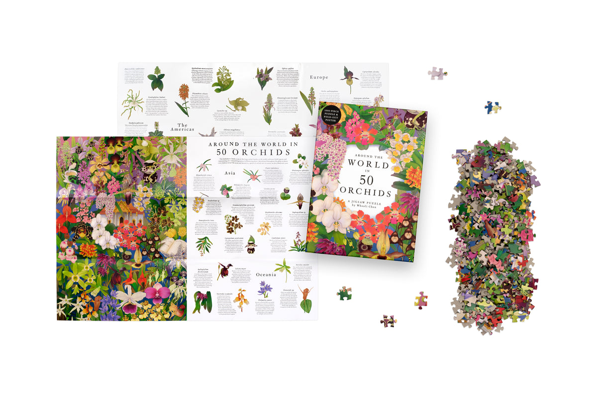 Around the World in 50 Orchids