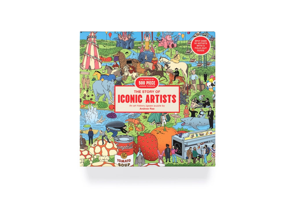 The Story of Iconic Artists 500 pieces by Laurence King Publishing