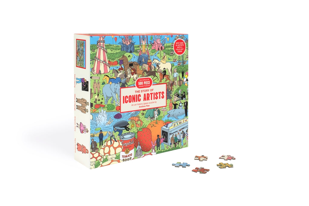 The Story of Iconic Artists 500 pieces by Laurence King Publishing
