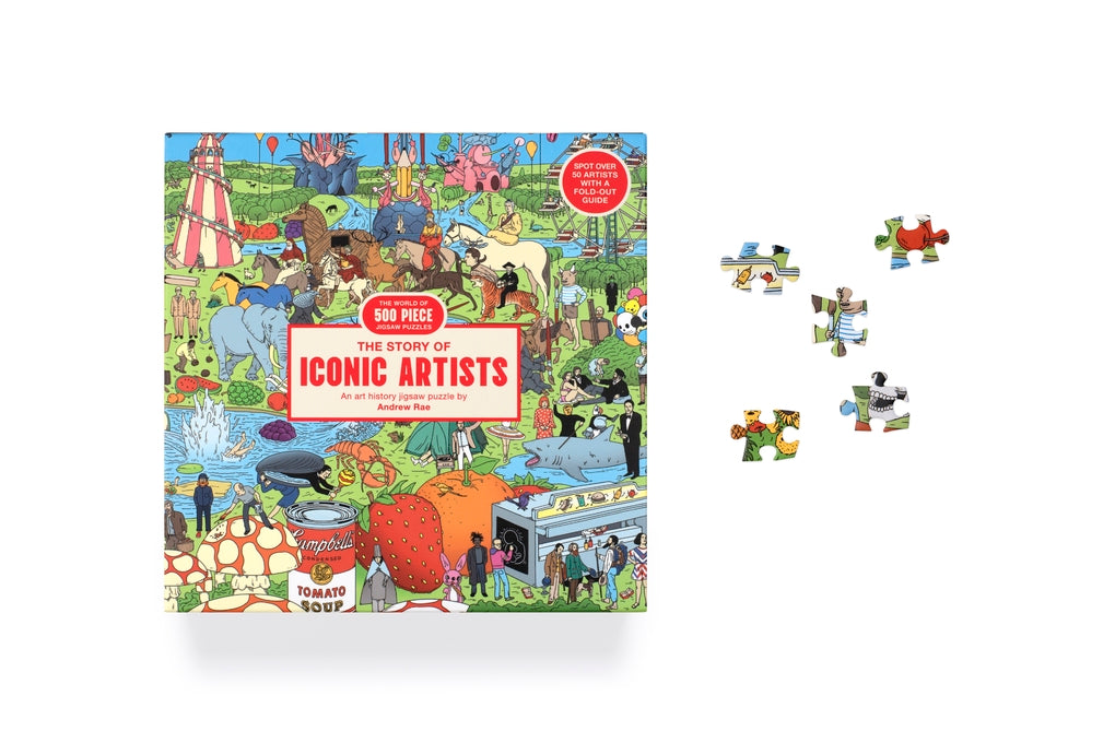 The Story of Iconic Artists 500 pieces by Laurence King Publishing