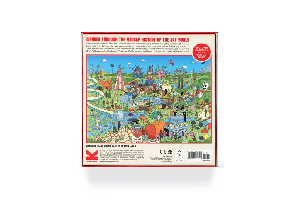 The Story of Iconic Artists 500 pieces by Laurence King Publishing