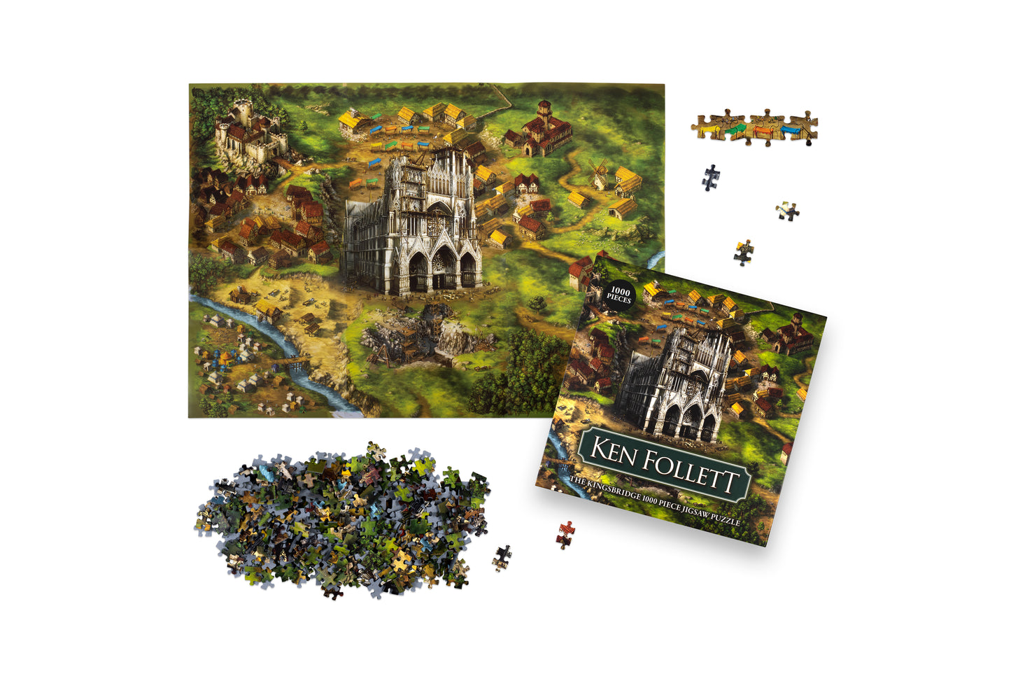 Ken Follett: The Kingsbridge 1000-piece jigsaw puzzle