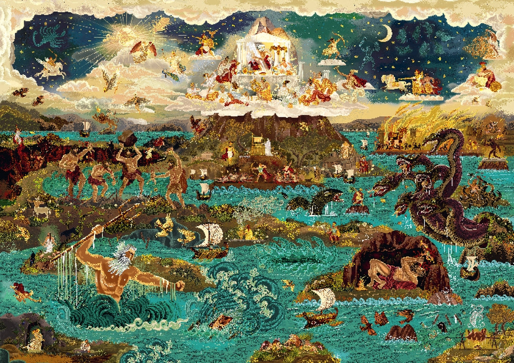 The World of the Odyssey & Other Greek Myths by Adam Simpson, Adam Simpson