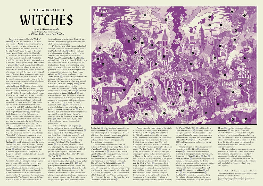 The World of Witches by Eleanor Taylor, Laura Kounine