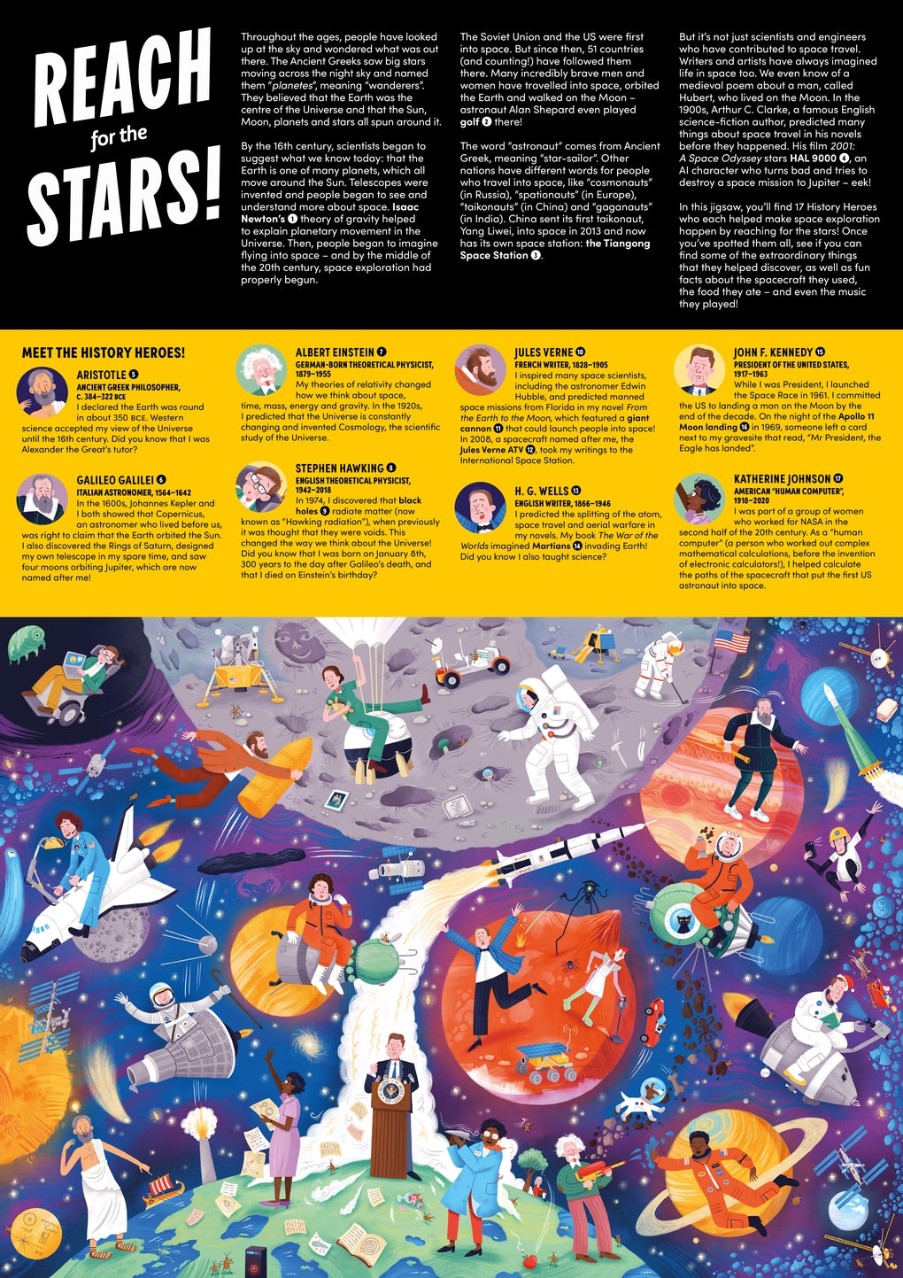 Reach for the Stars! by History Heroes, Wesley Robins
