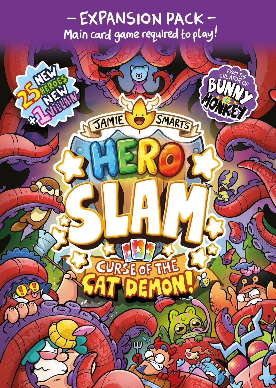 Jamie Smart’s Hero Slam Expansion Pack: Curse of the Cat Demon by Jamie Smart