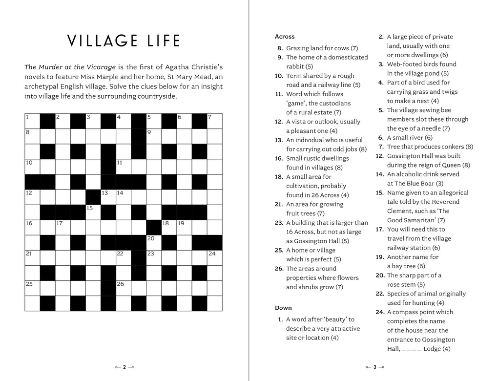 The Official Miss Marple Puzzle Book