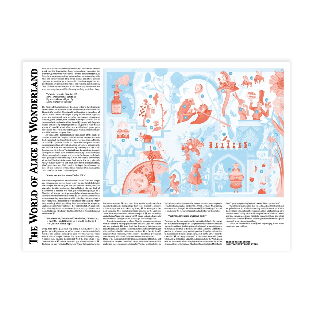The World of Alice in Wonderland by Brett Ryder, Rachel Snider