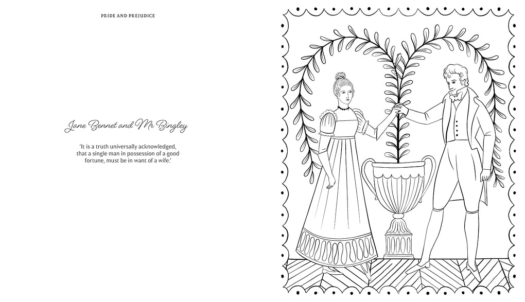 The World of Jane Austen Colouring Book by Eleanor Taylor, Eleanor Taylor