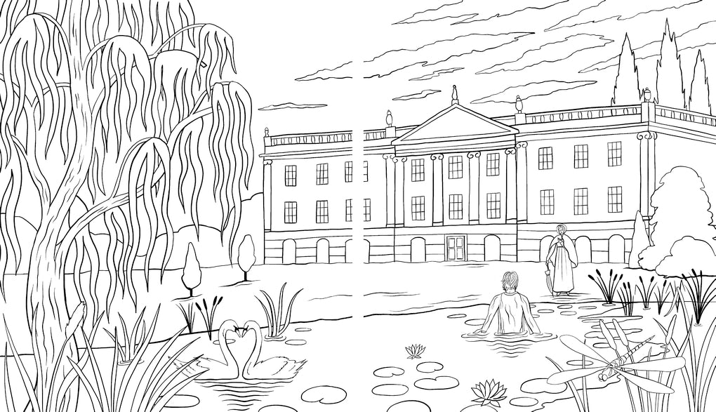 The World of Jane Austen Colouring Book by Eleanor Taylor, Eleanor Taylor